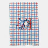 Amerikaanse kabouter God zegene Amerika Theedoek (Verticaal)