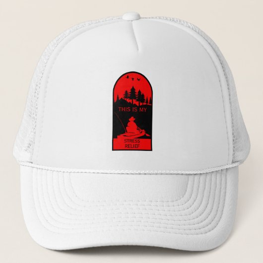 Amerikaanse kajak Gevist Trucker Pet (Voorkant)