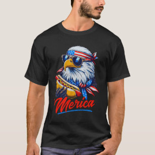 Amerikaanse kale adelaar t-shirt