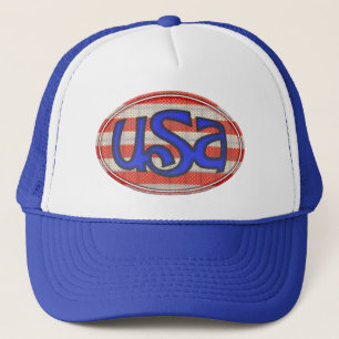 Amerikaanse kalligrafie trucker pet