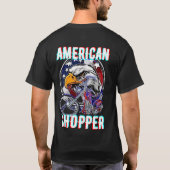Amerikaanse kaper t-shirt (Achterkant)