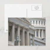 amerikaanse kapitaalbouwarchitectuur briefkaart (Voorkant / Achterkant)