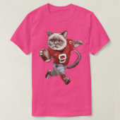 Amerikaanse kattenspeler t-shirt (Design voorkant)