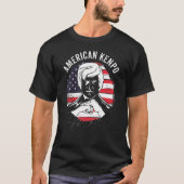 Amerikaanse Kenipo Karate Martial Arts Training Be T-shirt (Voorkant)
