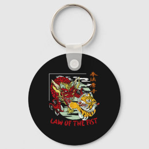 Amerikaanse Kenpo Karate Chinese karakters wet van Sleutelhanger