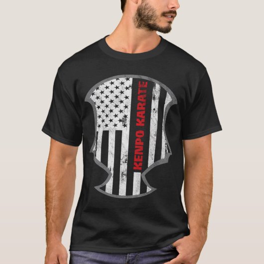 Amerikaanse Kenpo Karate Mial T-shirt (Voorkant)