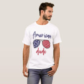 Amerikaanse Kerel Patriottisch T-shirt (Voorkant volledig)