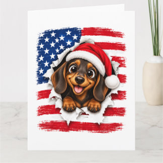 Amerikaanse Kerst Doedel Kaart