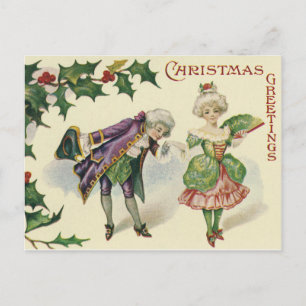 AMERIKAANSE KERST KAART. FEESTDAGENKAART