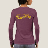 Amerikaanse Kerst Tri-Blend Shirt (Achterkant)