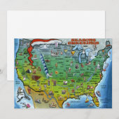 Amerikaanse kerstkaart (Voorkant / Achterkant)