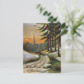 AMERIKAANSE KERSTKAART. Laat - 19 Theeuw Feestdagenkaart (Staand voorkant)