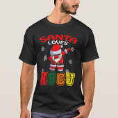 Amerikaanse kerstman HBCU Kerstmis 2021 T-shirt (Voorkant)