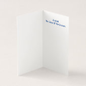 Amerikaanse kerstman kaart (Binnen)