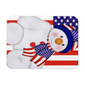 Amerikaanse kerstman magneet (Horizontaal)