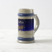 Amerikaanse Kerststein Bierpul (Voorkant rechts)