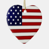 Amerikaanse kerstversiering keramisch ornament (Rechts)