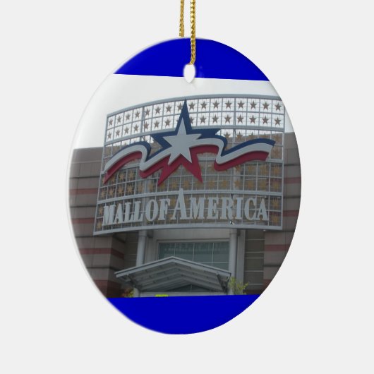 Amerikaanse kerstversiering keramisch ornament (Rechts)