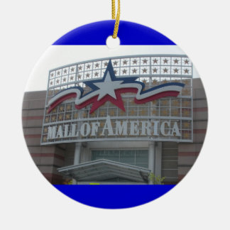Amerikaanse kerstversiering keramisch ornament