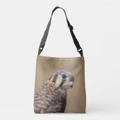 Amerikaanse kestrel crossbody tas (Achterkant)