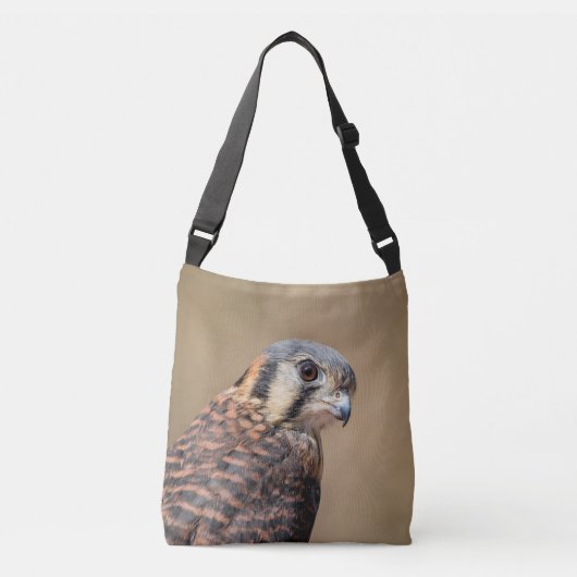 Amerikaanse kestrel crossbody tas (Voorkant)