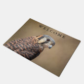 Amerikaanse kestrel deurmat (Schuin)