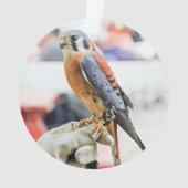 Amerikaanse kestrel ornament (voorkant)