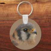 Amerikaanse kestrel sleutelhanger (Voorkant)
