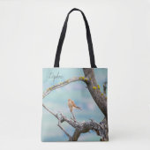 Amerikaanse kestrel tote bag (Voorkant)