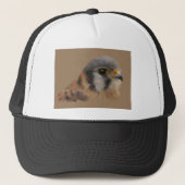 Amerikaanse kestrel trucker pet (Voorkant)