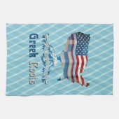 Amerikaanse Keukenhanddoek voor rots (Horizontaal)