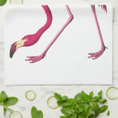 Amerikaanse keukentheekdoek Flamingo Theedoek (Gevouwen)