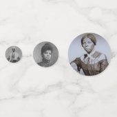 Amerikaanse kiesrecht vrouwen leiders tafel scatte confetti (Voorkanten)