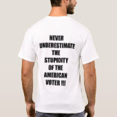 AMERIKAANSE KIEZER T-SHIRT (Achterkant)