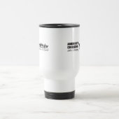 Amerikaanse kippen komen thuis om te rusten reisbeker (Center)