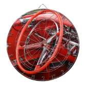 Amerikaanse klassieke auto dartbord (Voorkant)