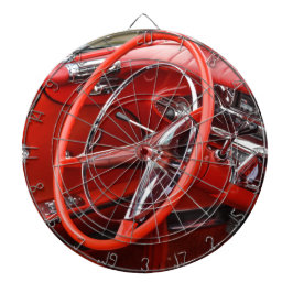 Amerikaanse klassieke auto dartbord