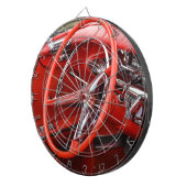 Amerikaanse klassieke auto dartbord (Voorkant Rechts)