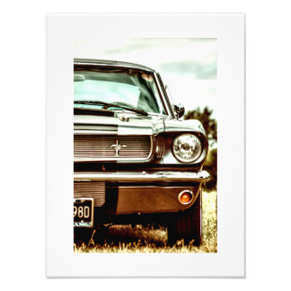 Amerikaanse klassieke auto's (0419) foto afdruk