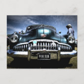 Amerikaanse klassieke auto's (LBNGR_2888) Briefkaart (Voorkant)