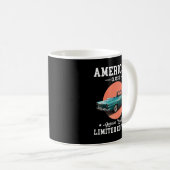 amerikaanse klassieke echte kwaliteit limited edit koffiemok (Voorkant rechts)