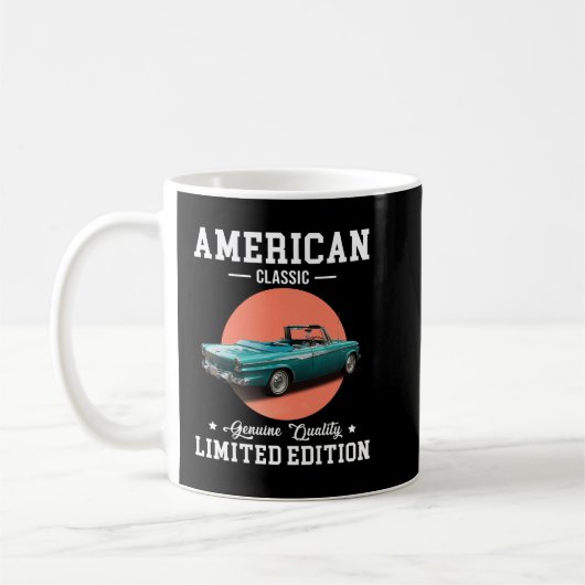 amerikaanse klassieke echte kwaliteit limited edit koffiemok (Links)