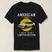 amerikaanse klassieke echte kwaliteit limited edit t-shirt (Design voorkant)