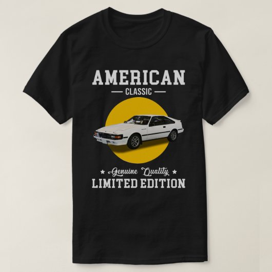 amerikaanse klassieke echte kwaliteit limited edit t-shirt (Design voorkant)
