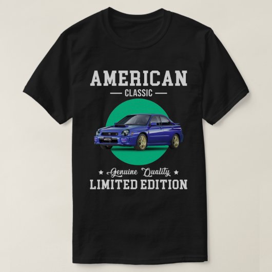 amerikaanse klassieke echte kwaliteit limited edit t-shirt (Design voorkant)
