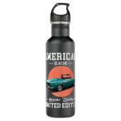 amerikaanse klassieke echte kwaliteit limited edit waterfles  (Voorkant)