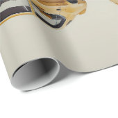 Amerikaanse klassieke gele auto cadeaupapier (Rol Hoek)