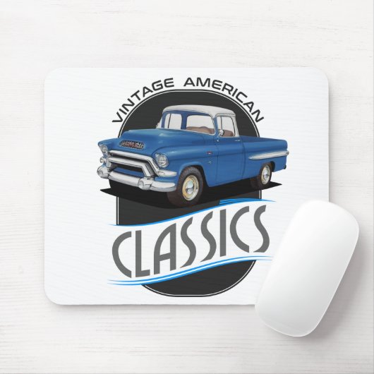 - amerikaanse klassieke gmc muismat (Met muis)