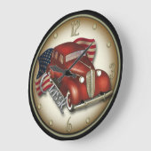 Amerikaanse Klassieke kast voor de muur Grote Klok (Hoek)