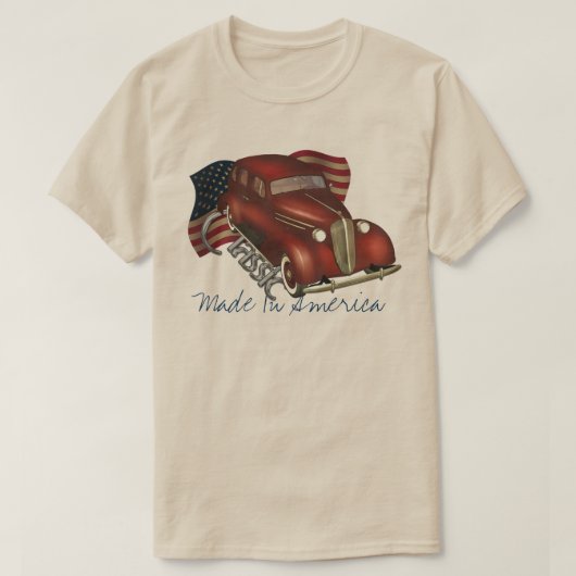 Amerikaanse klassieke T - shirts (Design voorkant)